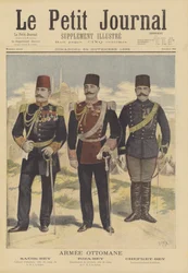 Offiziere der osmanischen Armee